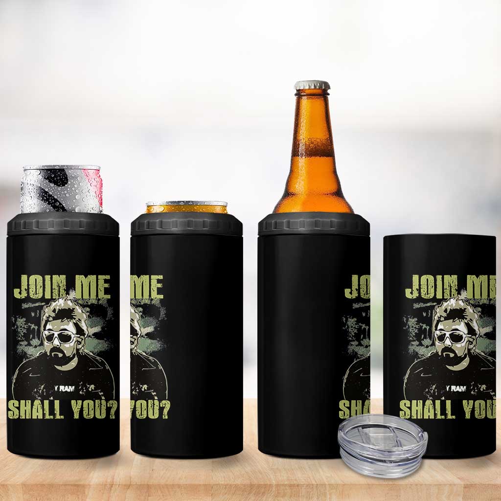 Adam Inspired Memorial 4 in 1 Can Cooler Tumbler Join Me Shall You The Woo Tribute