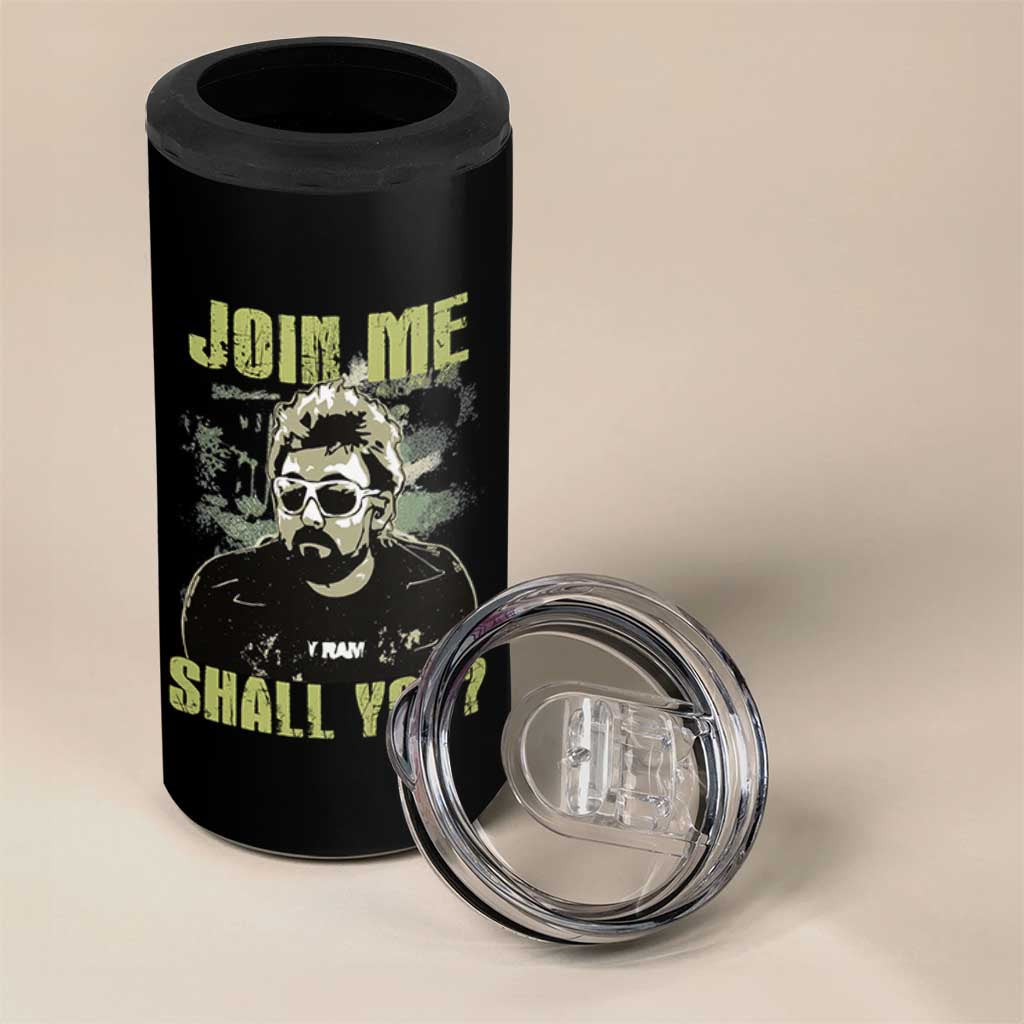 Adam Inspired Memorial 4 in 1 Can Cooler Tumbler Join Me Shall You The Woo Tribute