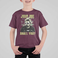 Adam Inspired Memorial T Shirt For Kid Join Me Shall You The Woo Tribute - Wonder Print Shop