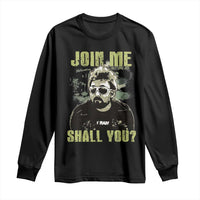 Adam Inspired Memorial Long Sleeve Shirt Join Me Shall You The Woo Tribute - Wonder Print Shop