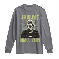 Adam Inspired Memorial Long Sleeve Shirt Join Me Shall You The Woo Tribute - Wonder Print Shop