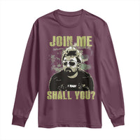 Adam Inspired Memorial Long Sleeve Shirt Join Me Shall You The Woo Tribute - Wonder Print Shop