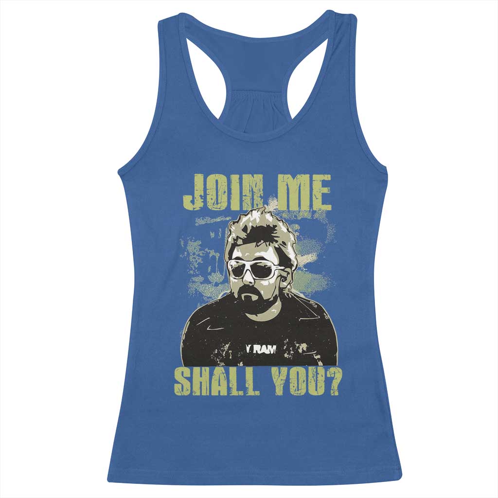 Adam Inspired Memorial Racerback Tank Top Join Me Shall You The Woo Tribute - Wonder Print Shop