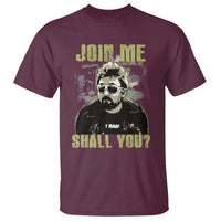 Adam Inspired Memorial T Shirt Join Me Shall You The Woo Tribute - Wonder Print Shop