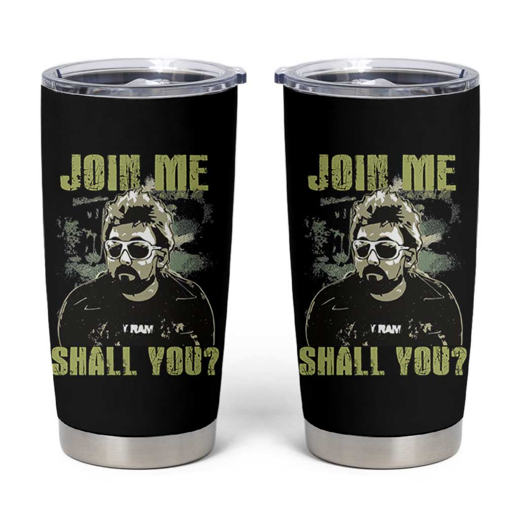 Adam Inspired Memorial Tumbler Cup Join Me Shall You The Woo Tribute
