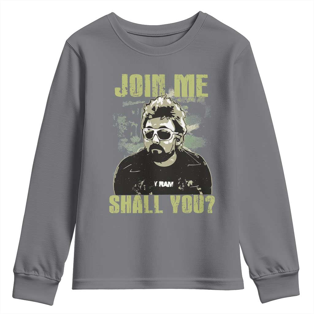 Adam Inspired Memorial Youth Sweatshirt Join Me Shall You The Woo Tribute - Wonder Print Shop