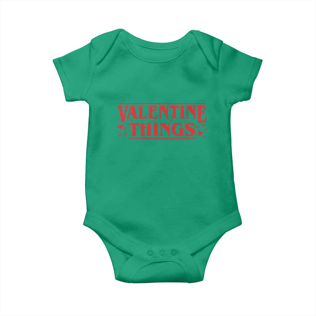 Funny Valentine Things Baby Onesie Romantic Stranger Valentine's Day Movie