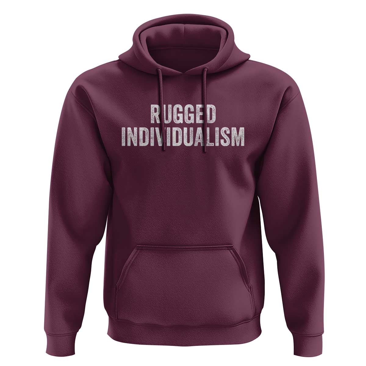 Rugged Individualism Hoodie Funny Capitalism Saying