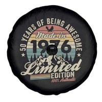 50th Birthday Made In 1976 Spare Tire Cover 50 Years Of Being Awesome Vintage Limited Edition