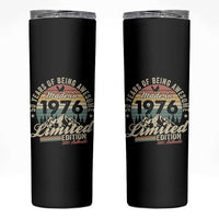 50th Birthday Made In 1976 Skinny Tumbler 50 Years Of Being Awesome Vintage Limited Edition