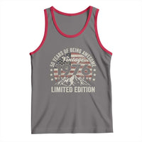 50th Birthday Vintage 1976 Limited Edition Tank Top 50 Years Of Being Awesome American Flag