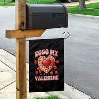 Eggo My Valentine Garden Flag Funny Romantic Stranger Valentine's Day