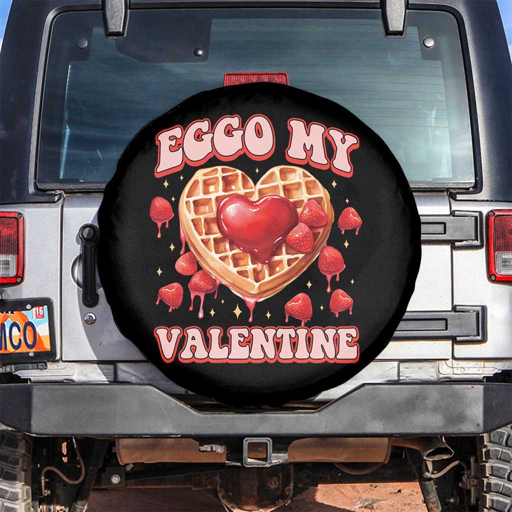 Eggo My Valentine Spare Tire Cover Funny Romantic Stranger Valentine's Day