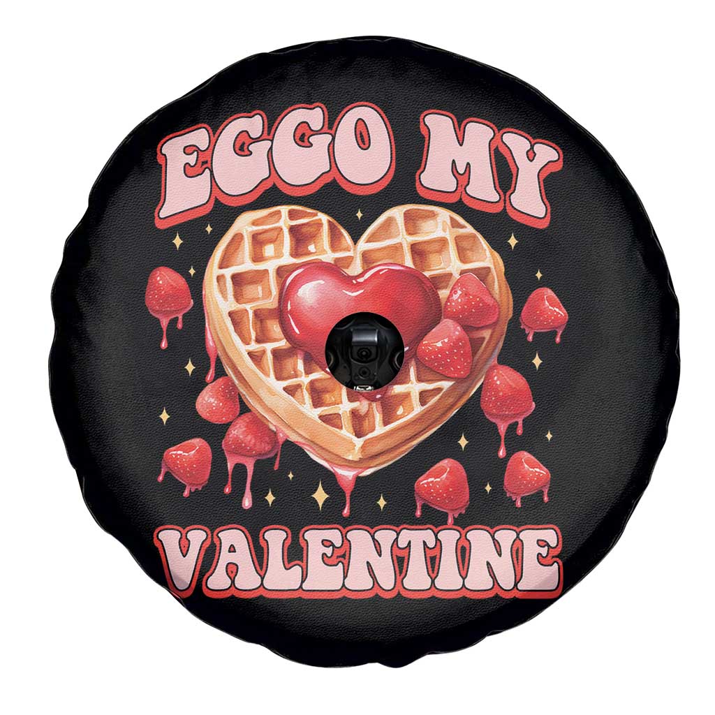 Eggo My Valentine Spare Tire Cover Funny Romantic Stranger Valentine's Day