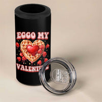 Eggo My Valentine 4 in 1 Can Cooler Tumbler Funny Romantic Stranger Valentine's Day