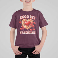 Eggo My Valentine T Shirt For Kid Funny Romantic Stranger Valentine's Day