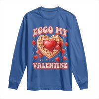 Eggo My Valentine Long Sleeve Shirt Funny Romantic Stranger Valentine's Day