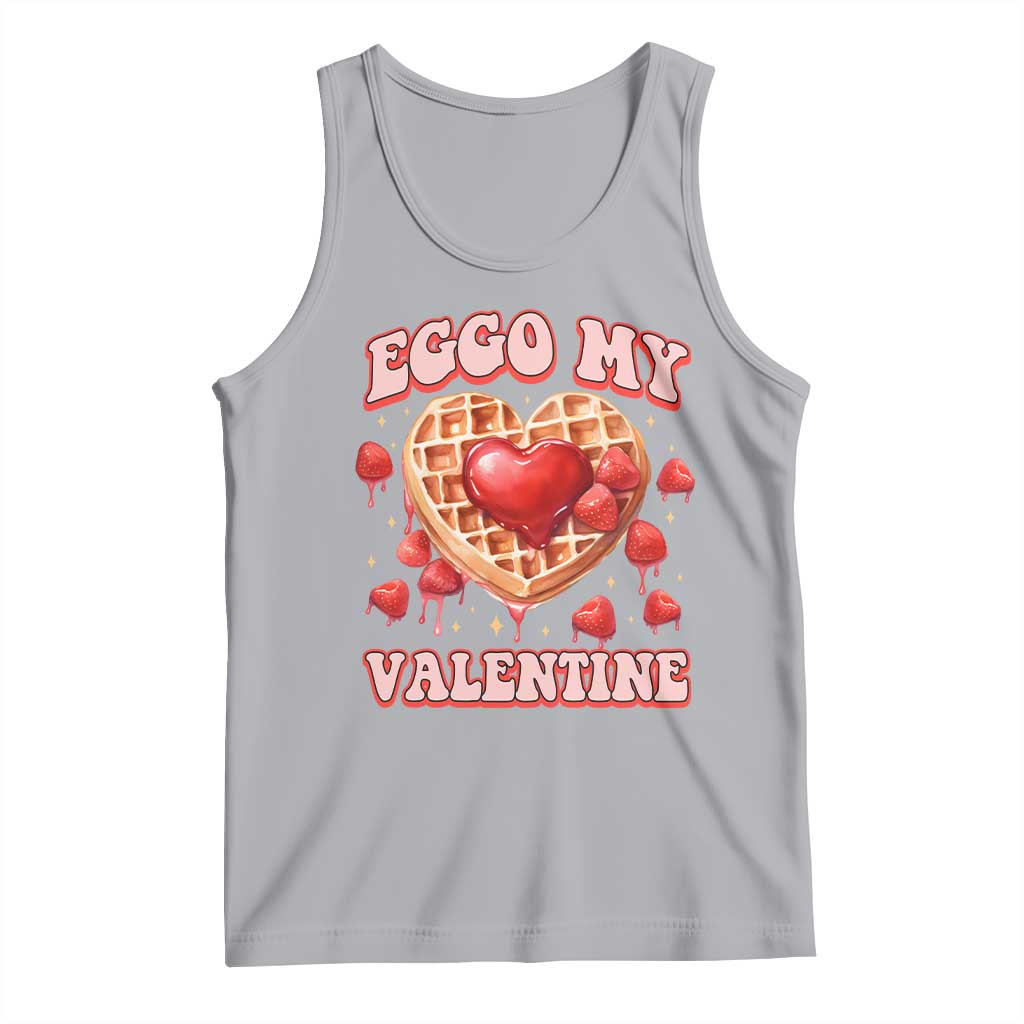 Eggo My Valentine Tank Top Funny Romantic Stranger Valentine's Day