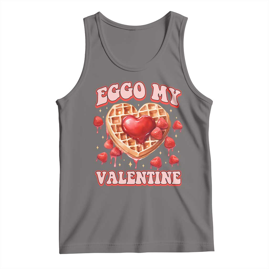 Eggo My Valentine Tank Top Funny Romantic Stranger Valentine's Day