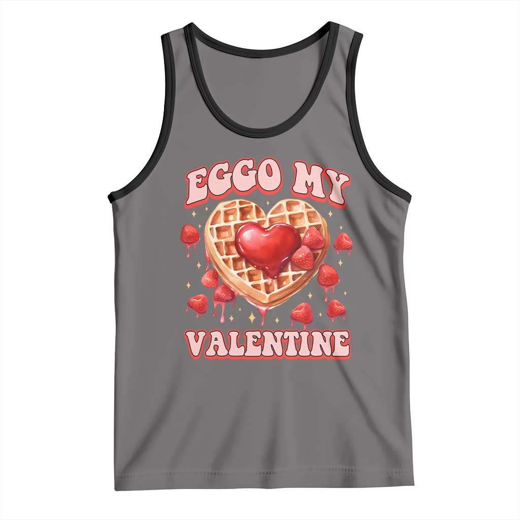 Eggo My Valentine Tank Top Funny Romantic Stranger Valentine's Day