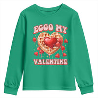 Eggo My Valentine Youth Sweatshirt Funny Romantic Stranger Valentine's Day