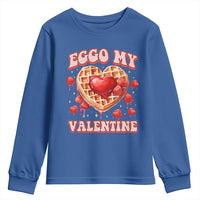 Eggo My Valentine Youth Sweatshirt Funny Romantic Stranger Valentine's Day