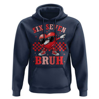 Funny Six Seven Bruh Valentines Day Hoodie Six Seven Dabbing Heart