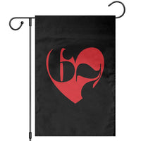 Funny Six Seven 67 Meme Valentines Day Red Heart Garden Flag