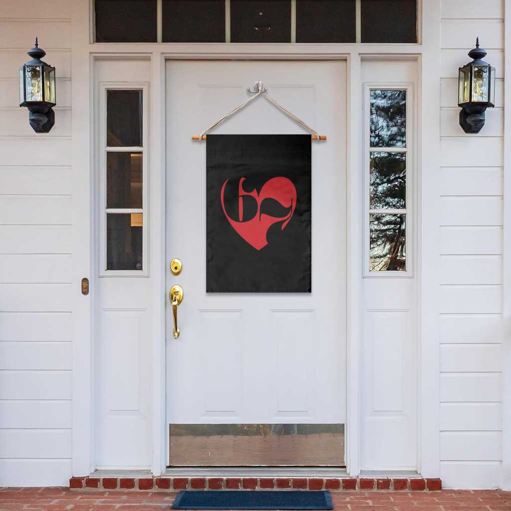 Funny Six Seven 67 Meme Valentines Day Red Heart Garden Flag
