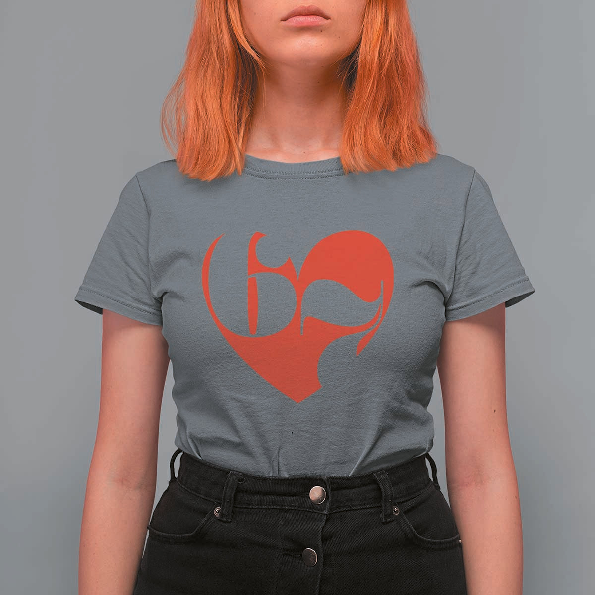Funny Six Seven 67 Meme Valentines Day Red Heart T Shirt For Women