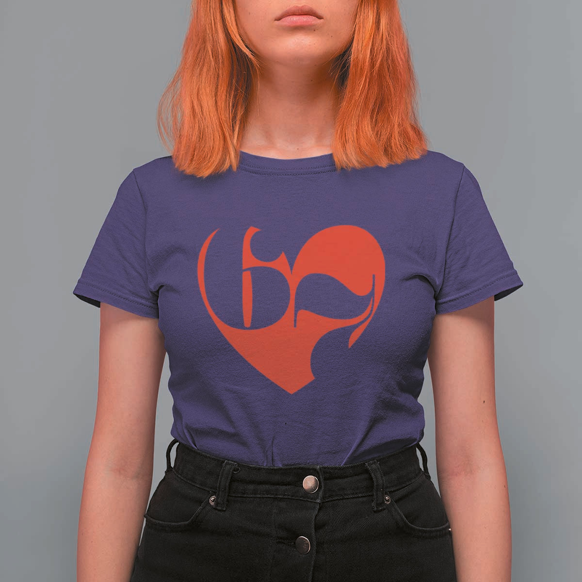 Funny Six Seven 67 Meme Valentines Day Red Heart T Shirt For Women