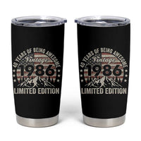 40th Birthday Made In 1986 Limited Edition Tumbler Cup 70 Years Of Being Awesome American Flag