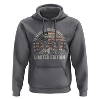 70th Birthday Made In 1956 Limited Edition Hoodie 70 Years Of Being Awesome American Flag
