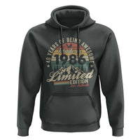 40th Birthday Made In 1986 Hoodie 70 Years Of Being Awesome Vintage Limited Edition