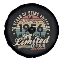 70th Birthday Made In 1956 Spare Tire Cover 70 Years Of Being Awesome Vintage Limited Edition