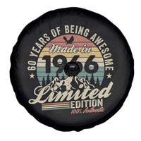60th Birthday Made In 1966 Spare Tire Cover 60 Years Of Being Awesome Vintage Limited Edition