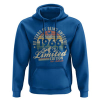 60th Birthday Made In 1966 Hoodie 60 Years Of Being Awesome Vintage Limited Edition