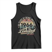 60th Birthday Made In 1966 Tank Top 60 Years Of Being Awesome Vintage Limited Edition