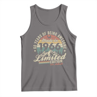 60th Birthday Made In 1966 Tank Top 60 Years Of Being Awesome Vintage Limited Edition