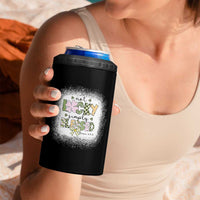 Not Lucky Simply Blessed 4 in 1 Can Cooler Tumbler Blessed Christian Shamrocks St Patricks Day