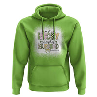 Not Lucky Simply Blessed Hoodie Blessed Christian Shamrocks St Patricks Day