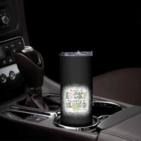 Not Lucky Simply Blessed Skinny Tumbler Blessed Christian Shamrocks St Patricks Day