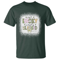 Not Lucky Simply Blessed T Shirt Blessed Christian Shamrocks St Patricks Day