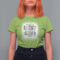 Not Lucky Simply Blessed T Shirt For Women Blessed Christian Shamrocks St Patricks Day