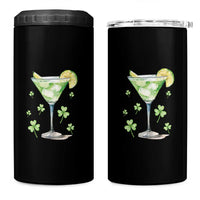 Funny Irish St Patrick's Day Cocktail 4 in 1 Can Cooler Tumbler Let's Get Shamrocked Irish Festival - Wonder Print Shop
