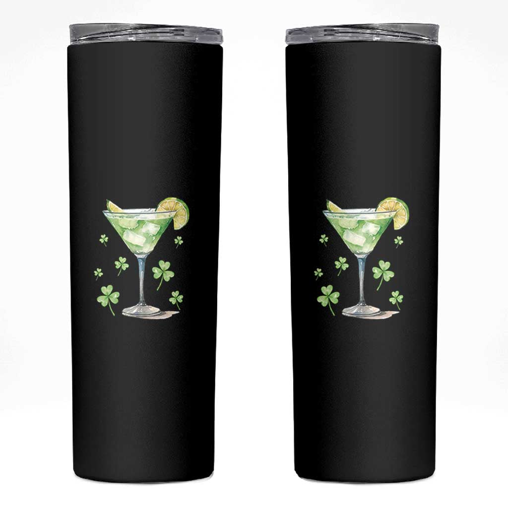 Funny Irish St Patrick's Day Cocktail Skinny Tumbler Let's Get Shamrocked Irish Festival - Wonder Print Shop