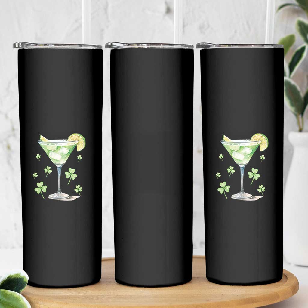 Funny Irish St Patrick's Day Cocktail Skinny Tumbler Let's Get Shamrocked Irish Festival - Wonder Print Shop