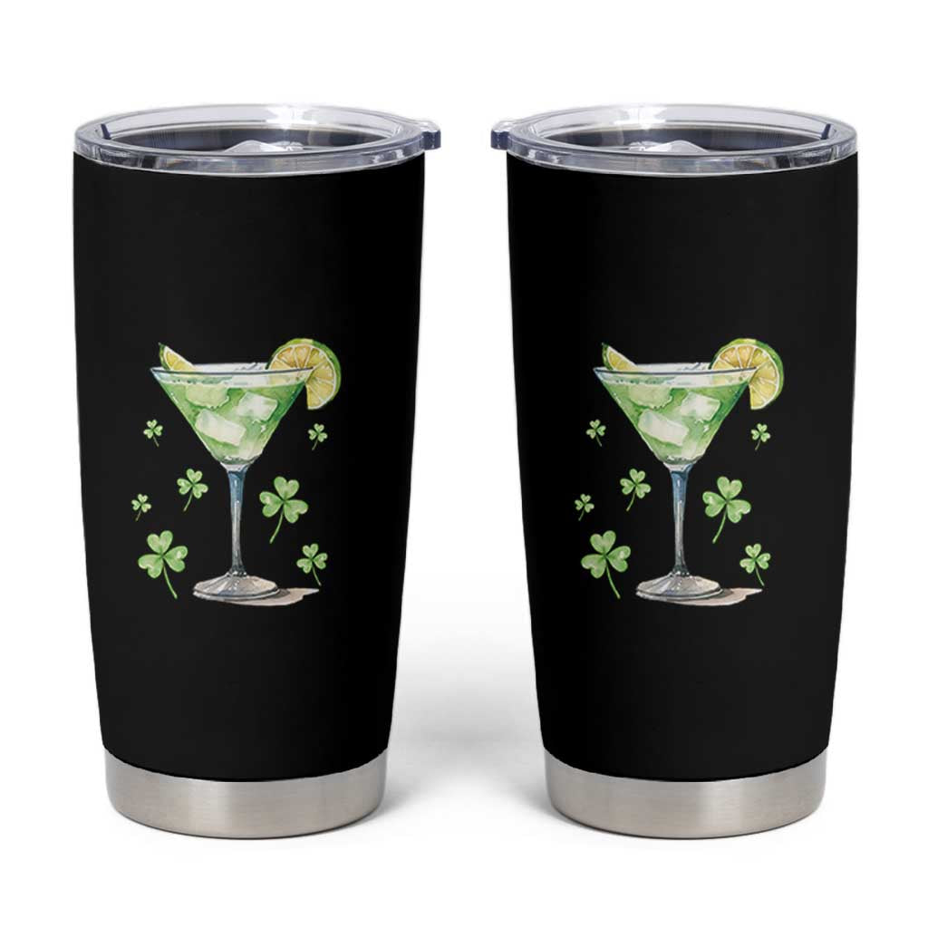 Funny Irish St Patrick's Day Cocktail Tumbler Cup Let's Get Shamrocked Irish Festival - Wonder Print Shop