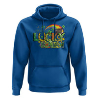 Funny St Patrick's Day Lucky Charm Hoodie Rainbow Gold Pot Clover
