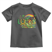 Funny St Patrick's Day Lucky Charm Toddler T Shirt Rainbow Gold Pot Clover